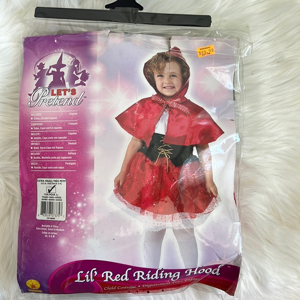 Little Red Riding Hood Child Costume